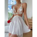NEW Appliques Cut Out Slips With Thong