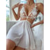 NEW Appliques Cut Out Slips With Thong