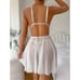 NEW Appliques Cut Out Slips With Thong
