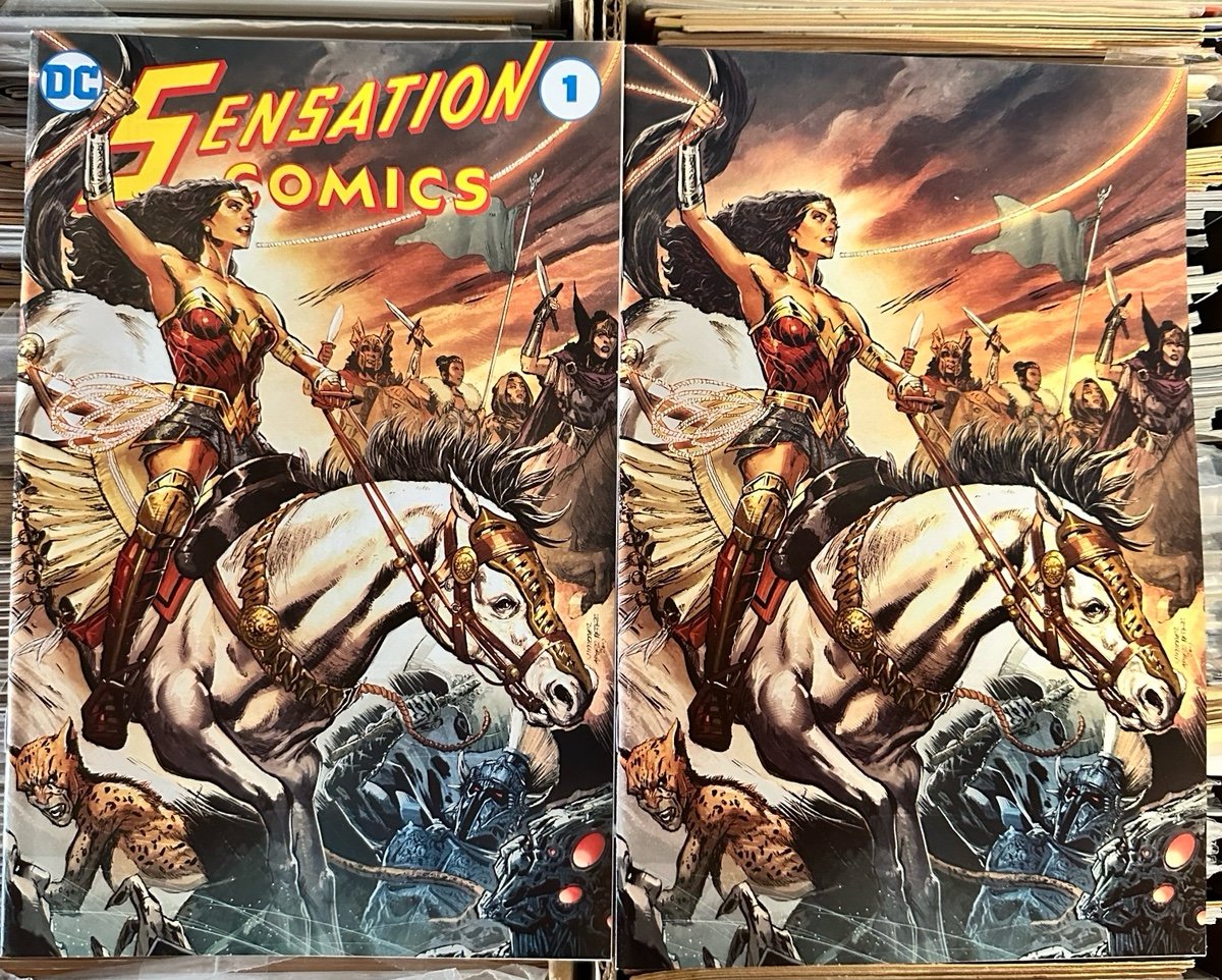 Sensation Comics #1 Regular & Virgin Fan Expo Exclusive Set Wonder Woman Comics
