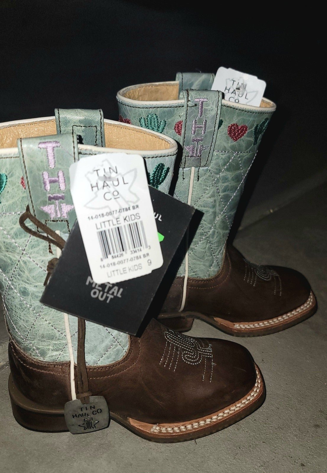 New Tin Hail boots Toddler 9