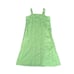 NWT Eileen Fisher Organic Linen Square Neck Dress Midi Maxi Green L Lagenlook