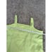 NWT Eileen Fisher Organic Linen Square Neck Dress Midi Maxi Green L Lagenlook