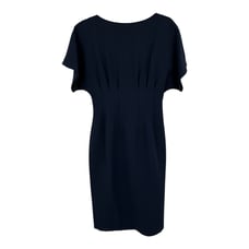 Eliza J Dress Flutter sleeve navy blue size 2