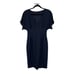 Eliza J Dress Flutter sleeve navy blue size 2