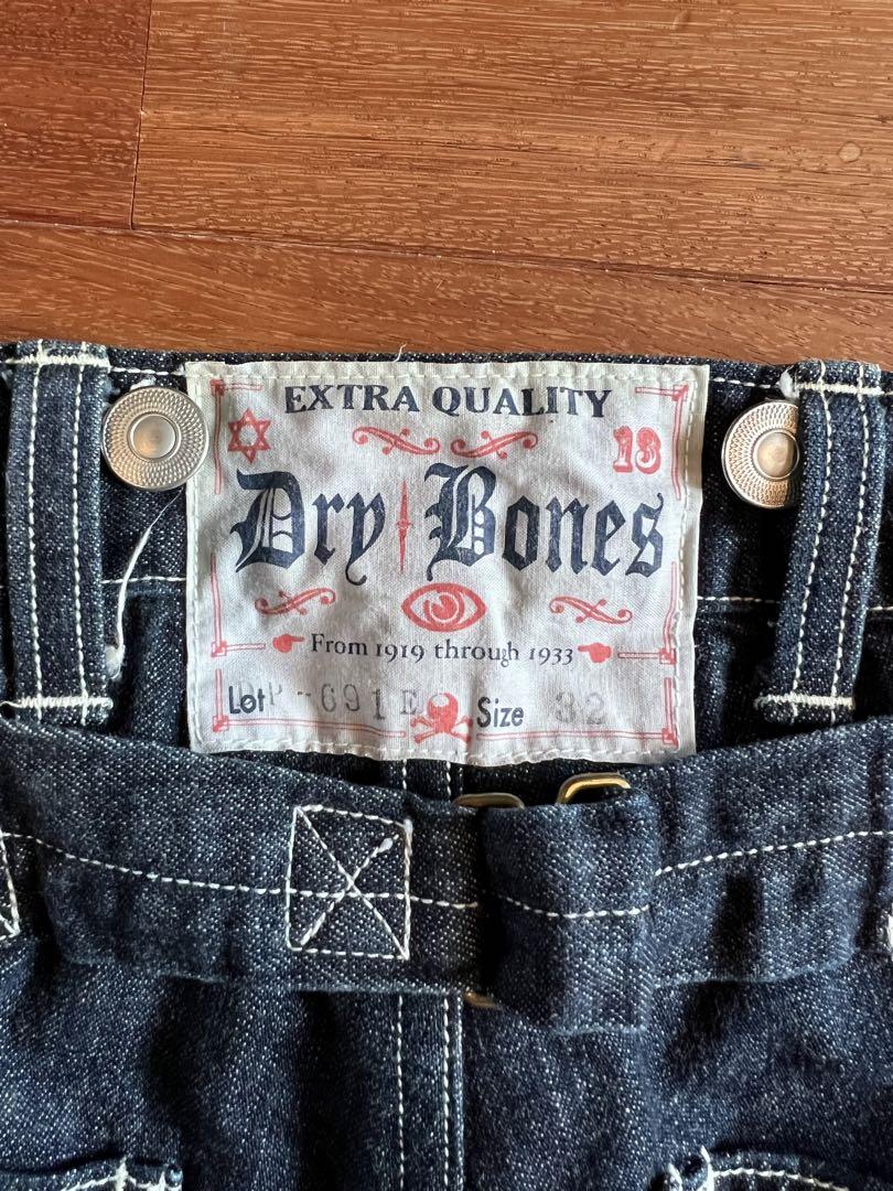 Dry Bones Army Denim Work Trousers
