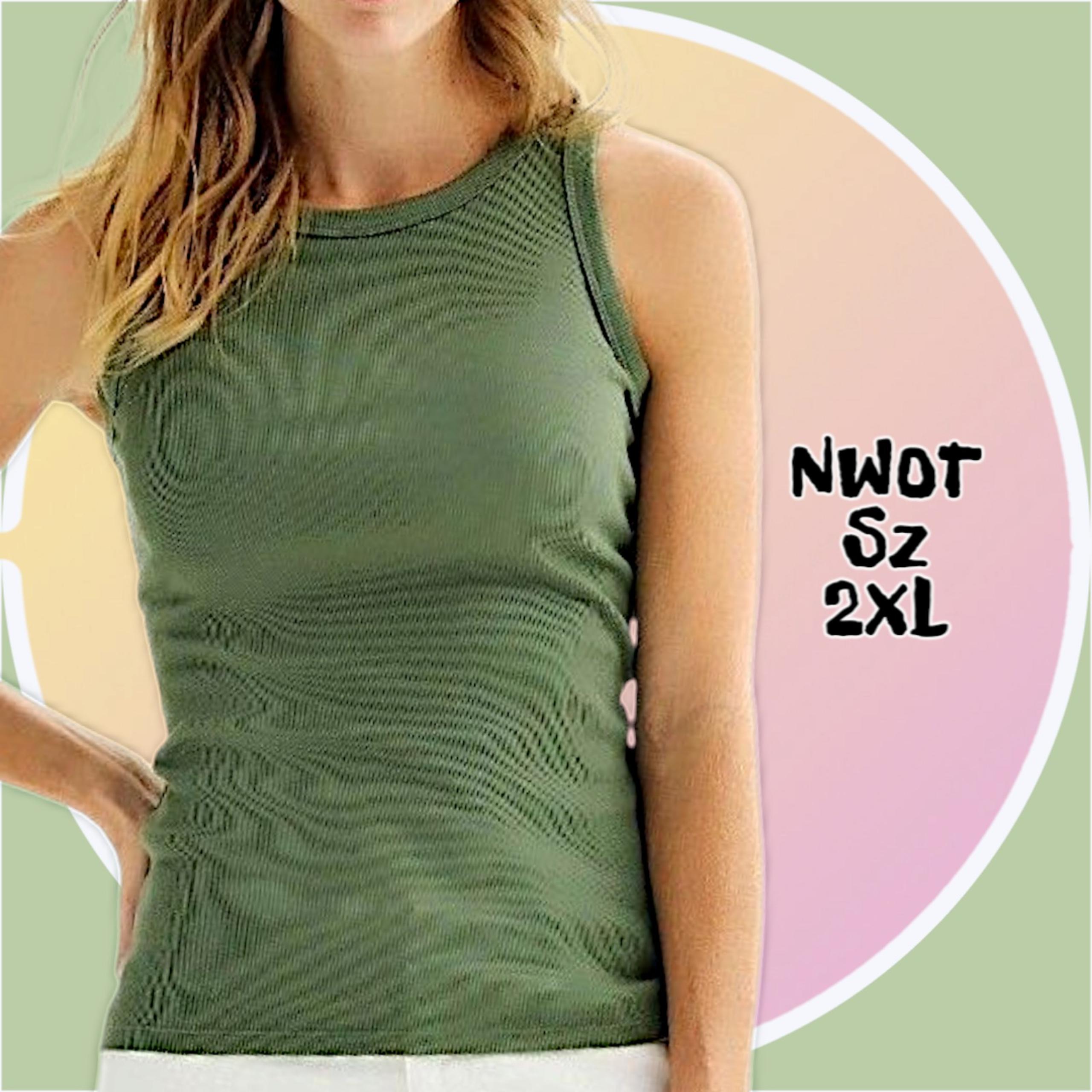 NWOT Ribbed Crewneck Tank Top Various Colors (PPE) Bundle & Save