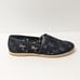 French Sole Rest Ballet Flats, Black Floral Mesh, Womens 9.5 M