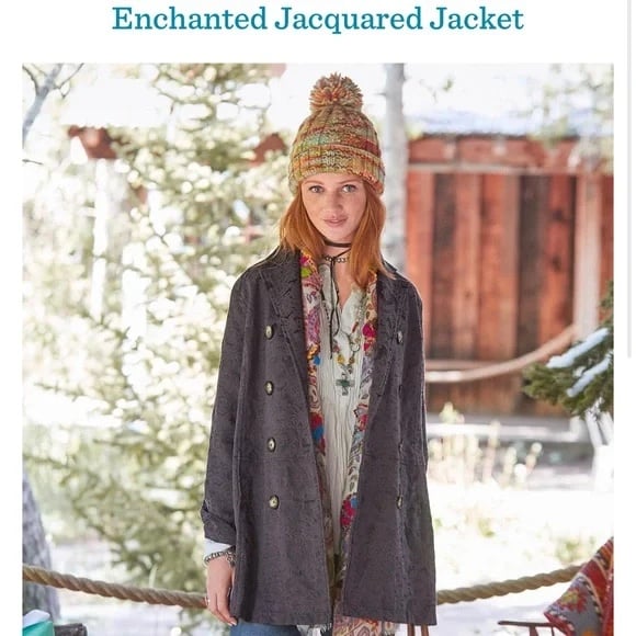 Sundance Enchanted Jaquard Long Jacket