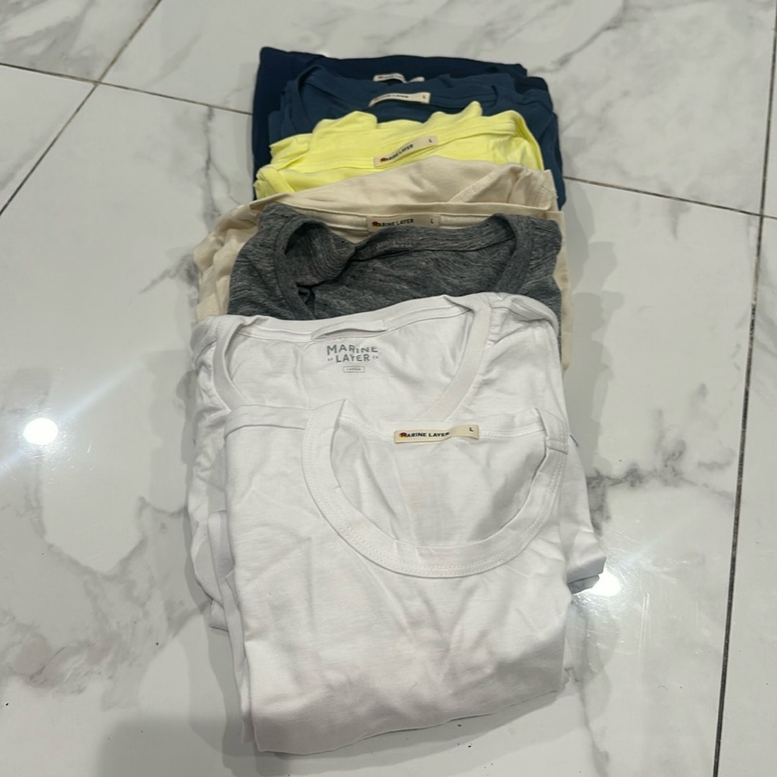 Marine layer, bundle of seven T-shirts size large #13