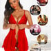 Women Lingerie Babydoll Nightgown for Women Sexy Lace Sleepwear