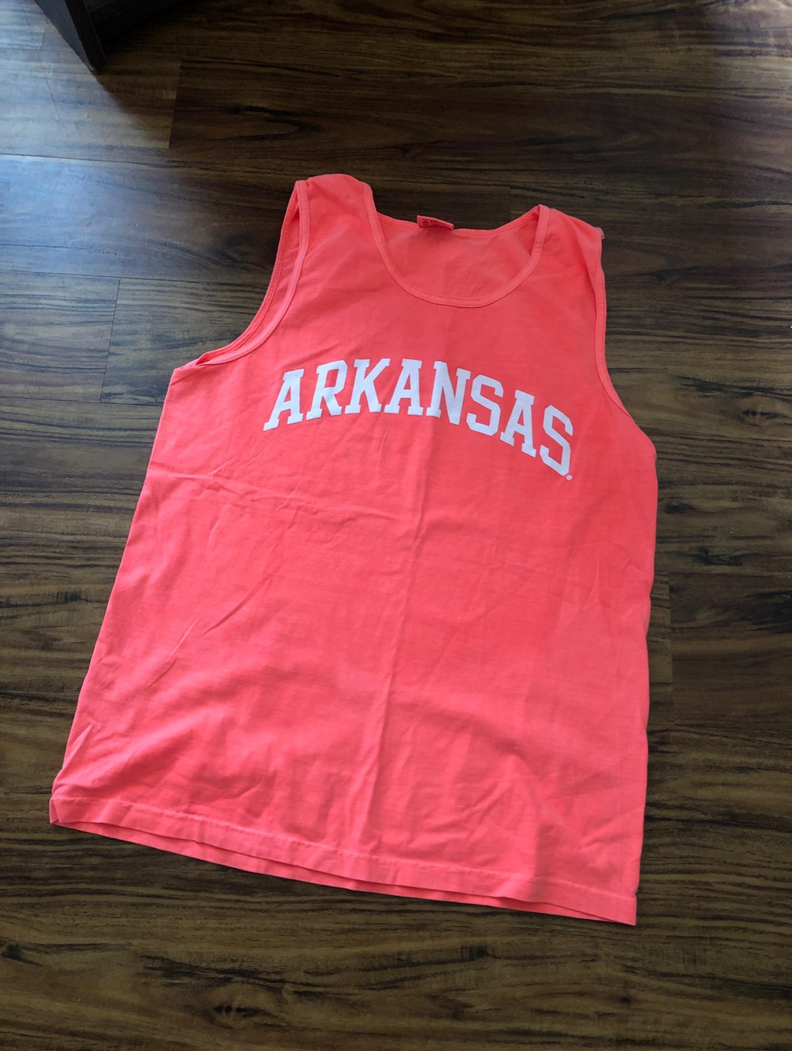 Arkansas comfort colors tank top