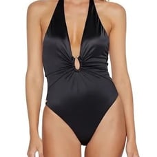 PQ Nightfall Plunge One piece swimsuit - NWT - size S