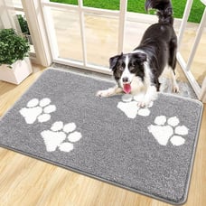 Indoor Doormat Entryway Door Mat, Non Slip Absorbent Mud Trapper Mats