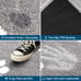 Indoor Doormat Entryway Door Mat, Non Slip Absorbent Mud Trapper Mats