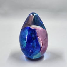 Glass Eye Studios- Egg Shaped Paperweight