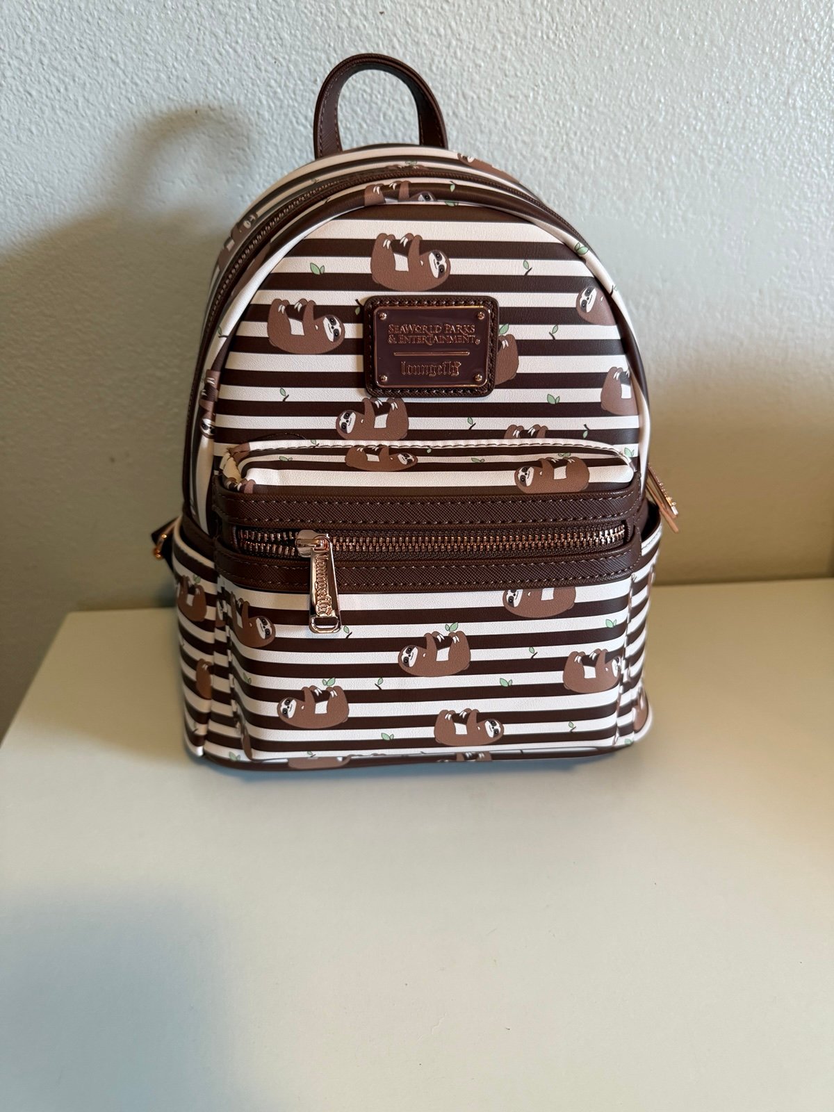 Loungefly sloth backpack NWT