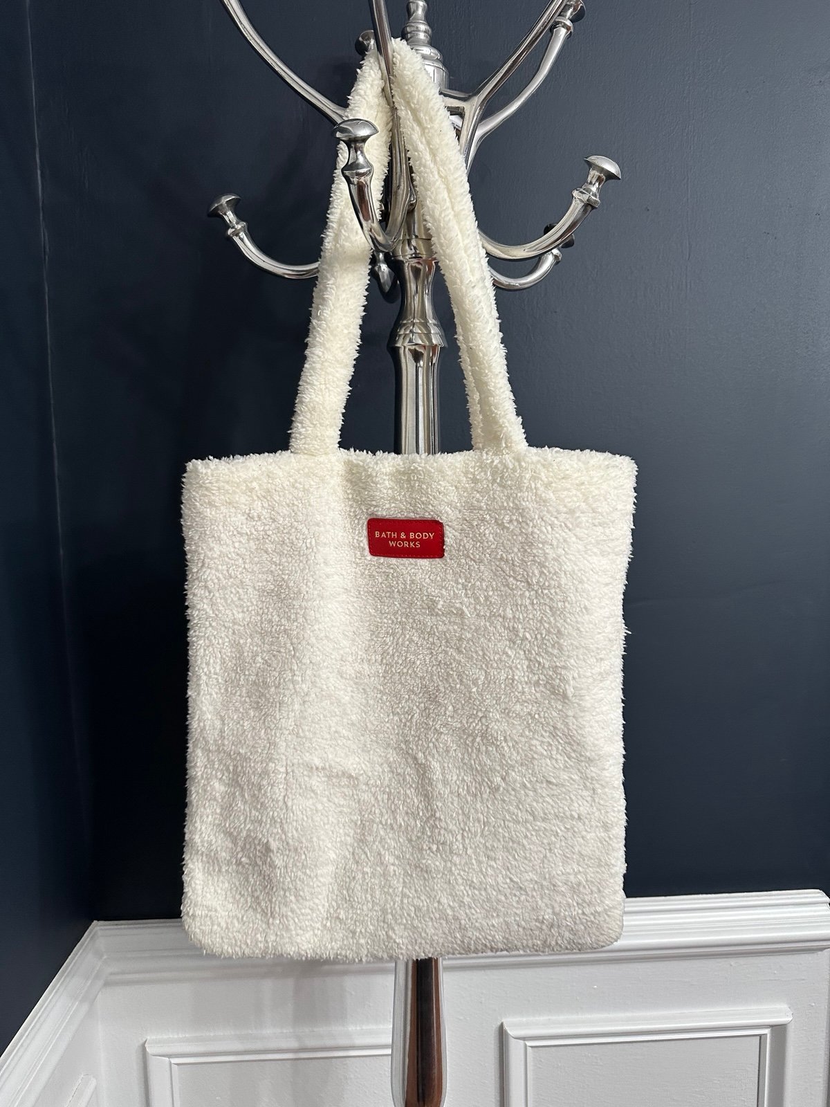 Bath & Body Works Sherpa Tote Bag