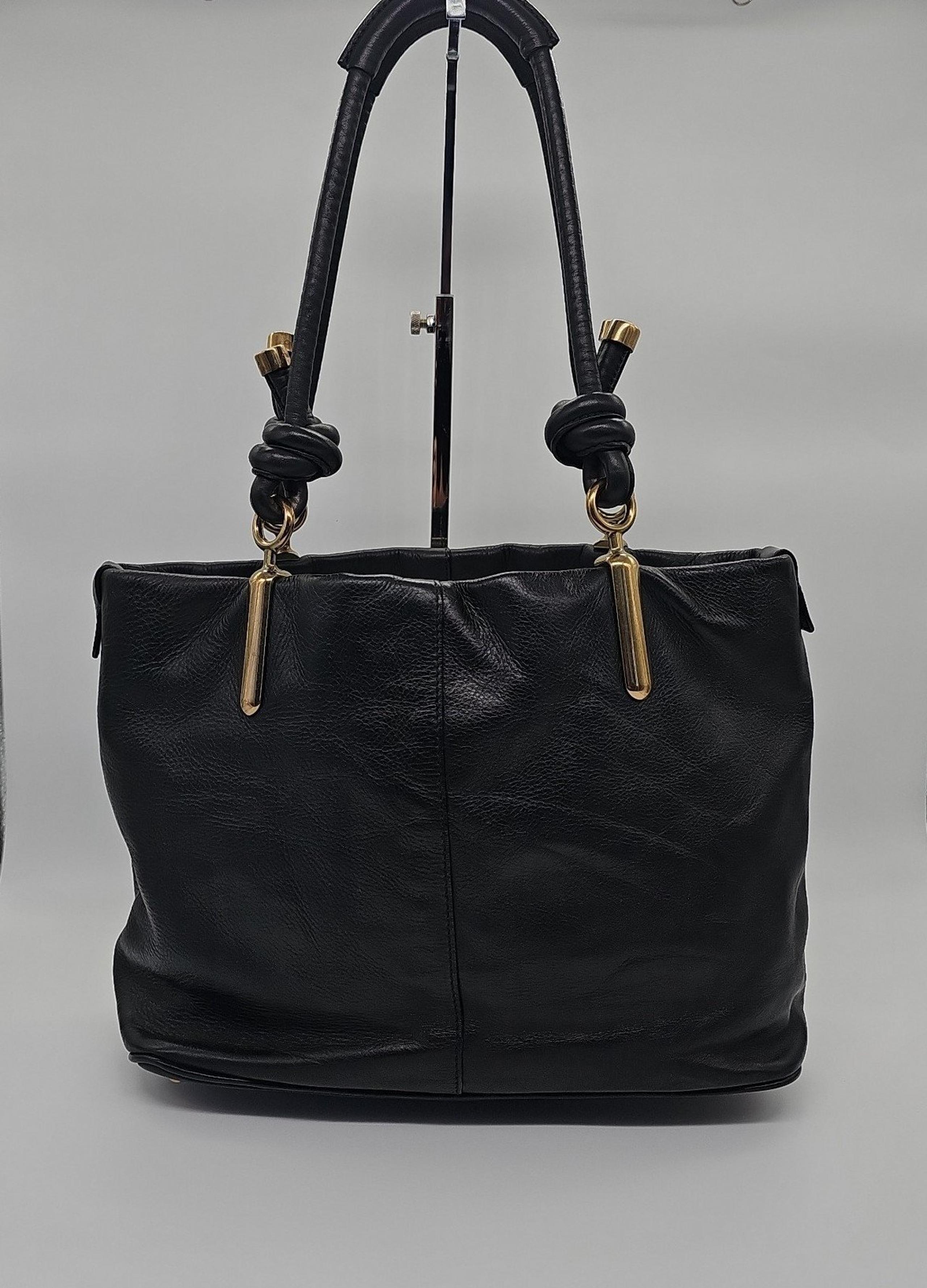 Chloé Black Leather Shoulder Bag Authentic