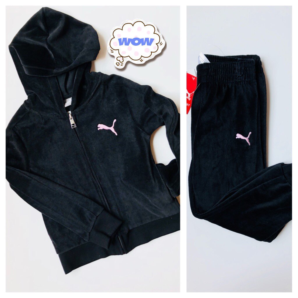 Puma Girls Velvet 2 Piece Set-Size 5/NWT