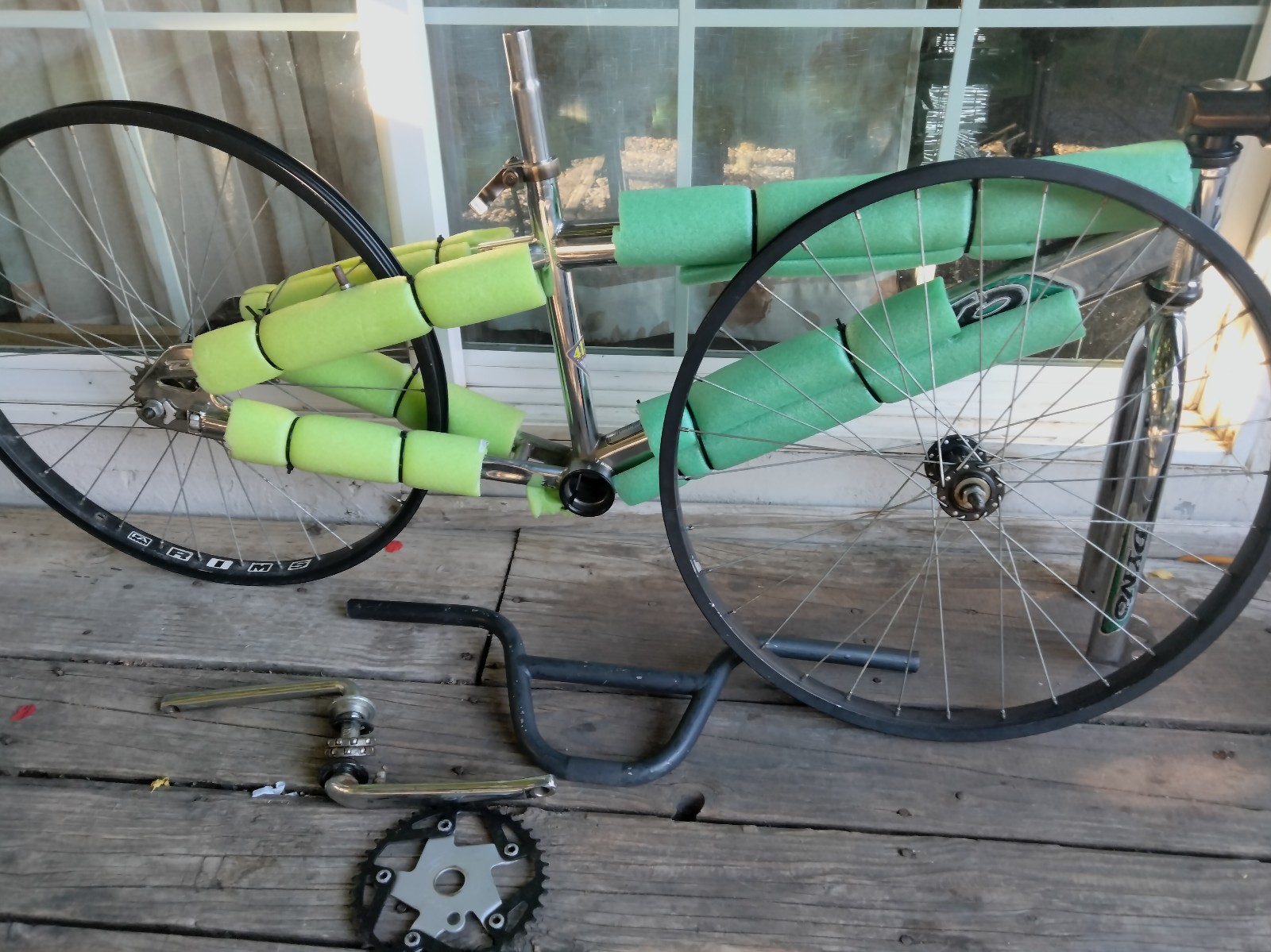 Y2K Dyno VFR cruiser 24 with Free Agent hub rims set