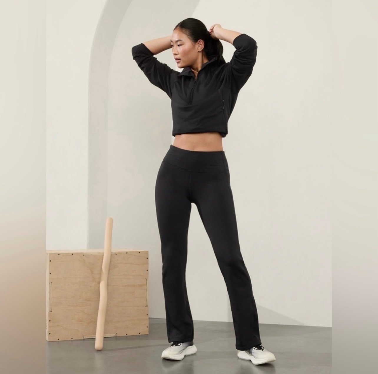 Athleta Altitude Fleece Lined High Rise Pant Size XS X Small