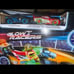 Disney Pixar Cars Glow Racers Playset With Jackson Storm & McQueen *Damaged Box*