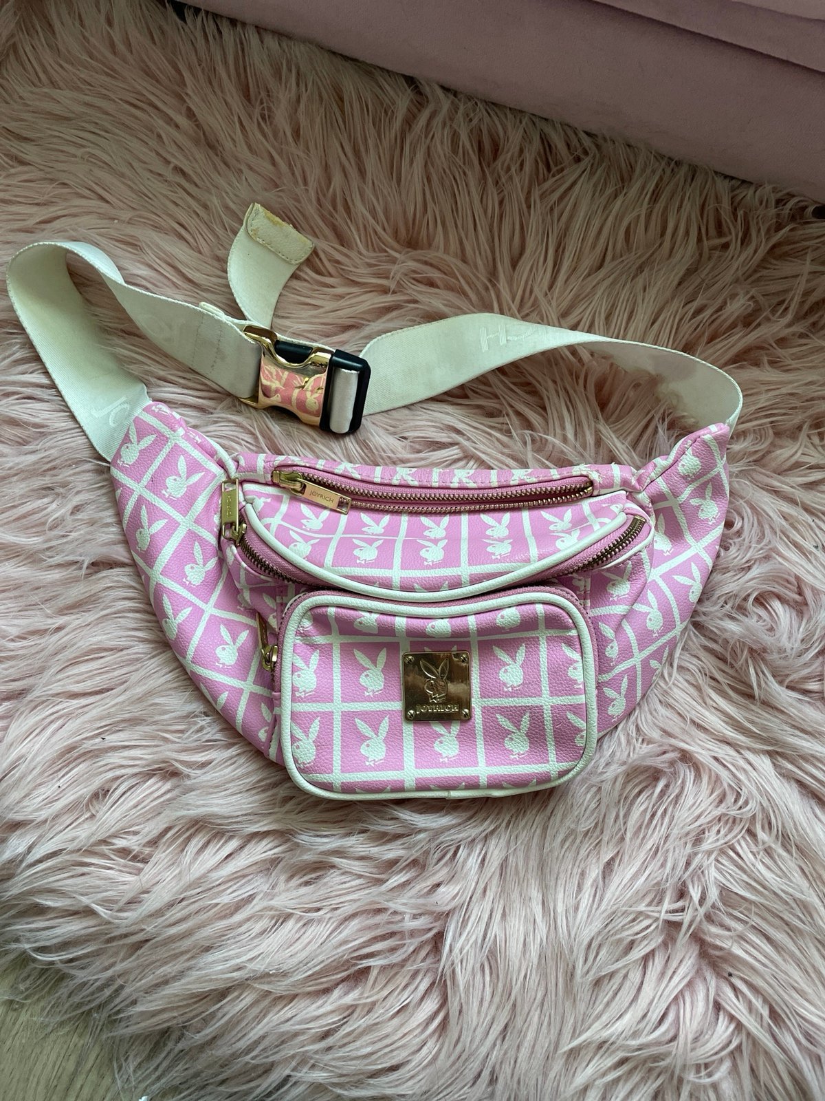 Joyrich x Playboy pink Fanny pack