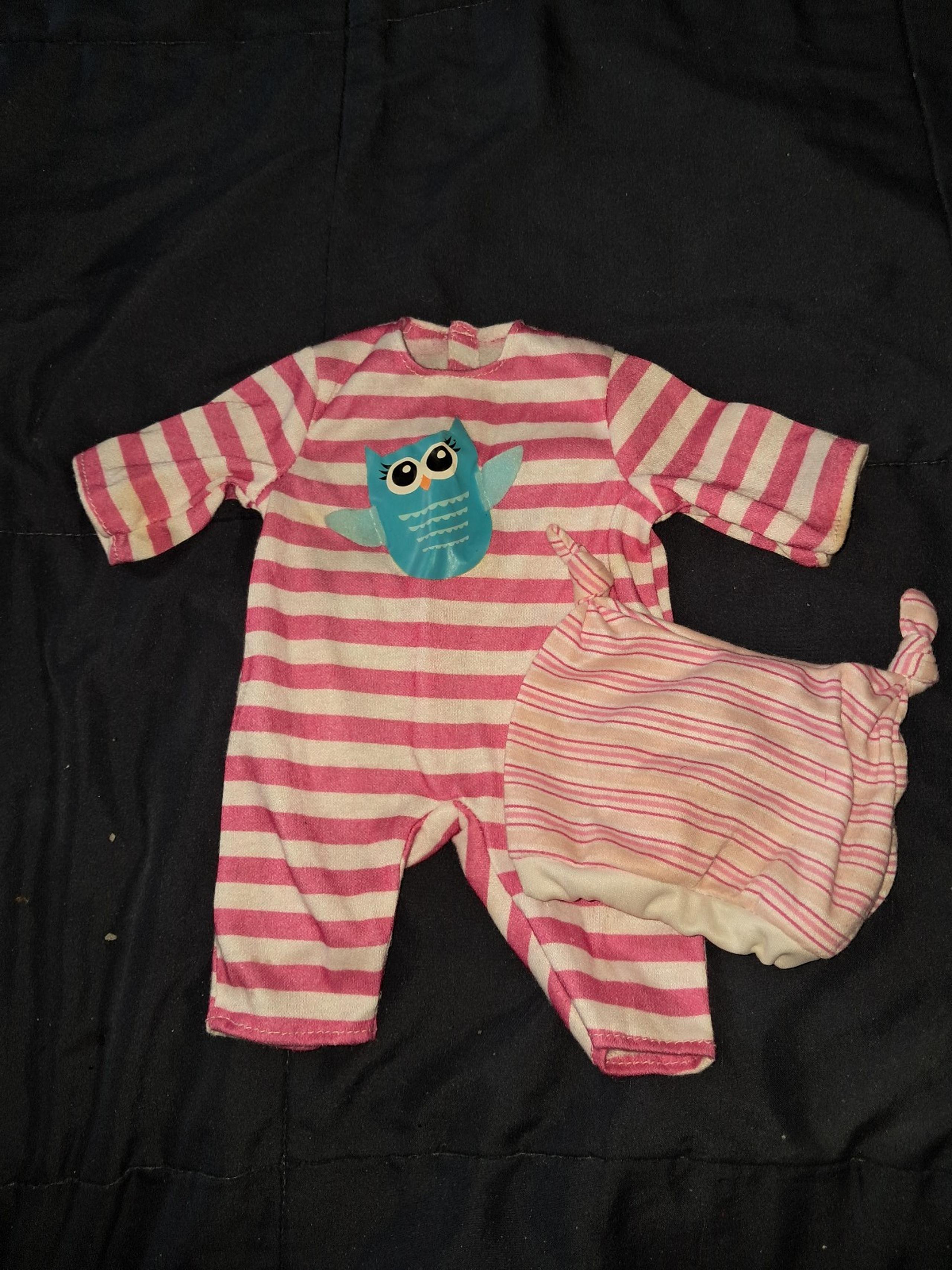 Vintage baby doll clothing lot