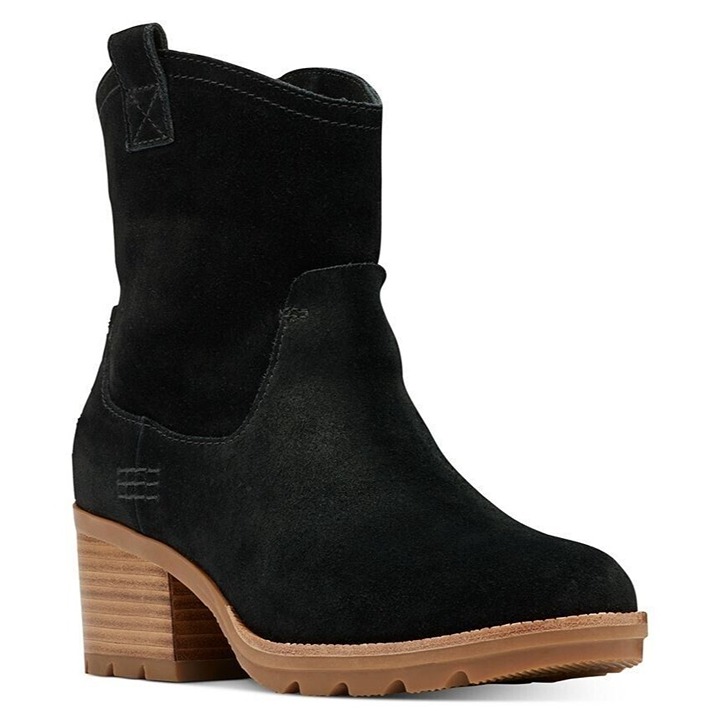 Sorel Women's Cate Pull On Waterproof Suede Rain Boot