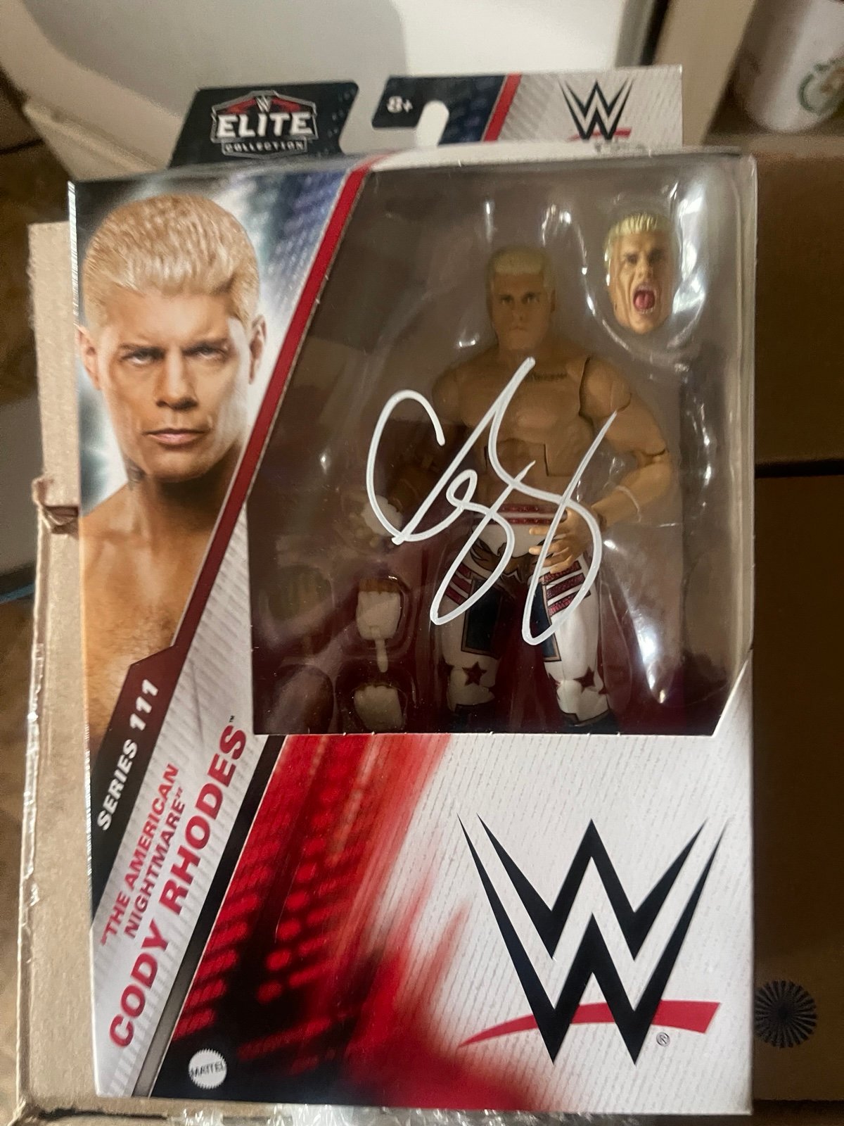 WWE Cody Rhodes Autograph Elite