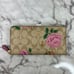 Coach Rose Prairie Signature Large Accordion Zip Wallet