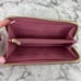 Coach Rose Prairie Signature Large Accordion Zip Wallet