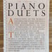 THE LIBRARY OF PIANO DUETS BOOK