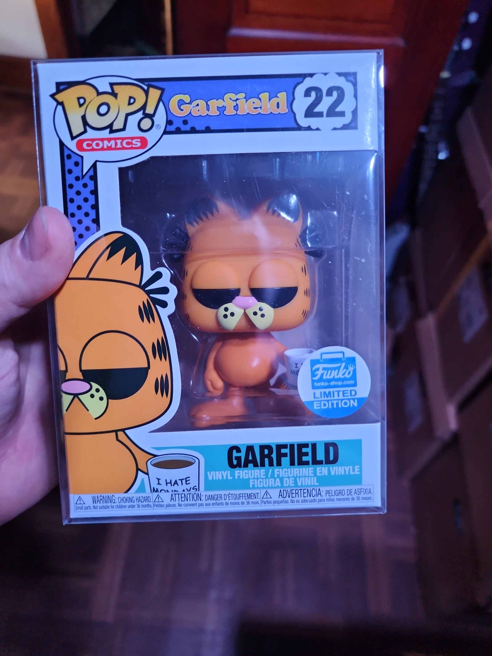 Garfield i hate mondays mug Funko