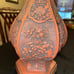 Chinese Cinnabar Hexagonal Lacquered Design Vase