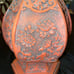 Chinese Cinnabar Hexagonal Lacquered Design Vase