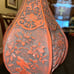 Chinese Cinnabar Hexagonal Lacquered Design Vase