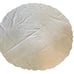 NOS Vintage Mint Green Round 68 Tablecloth + 8 Napkin Madeira