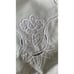 NOS Vintage Mint Green Round 68 Tablecloth + 8 Napkin Madeira