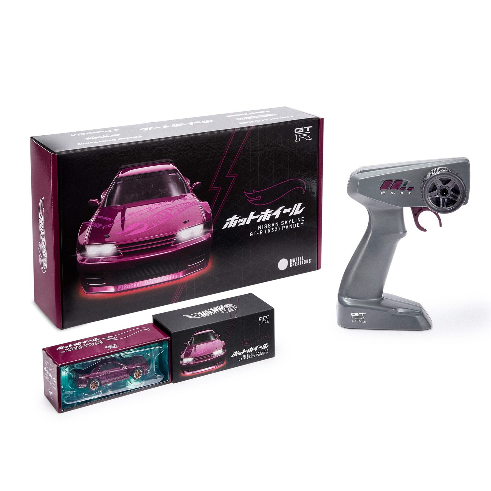 RC/RLC 1:64 Radio Controlled Nissan Skyline R32 Pandem Vehicle - IN HAND