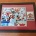 Derrick Brooks Authentic Auto Card with 8 x 10 Photo and Double Matted w/ Frame