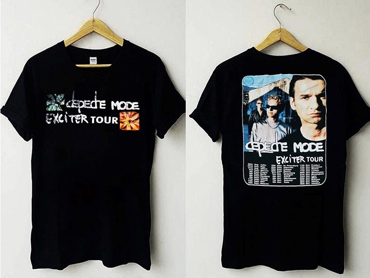 Depeche Mode Exciter Tour 2001 T-Shirt Depeche Mode Tour 2001 T-Shirt Depeche Mo