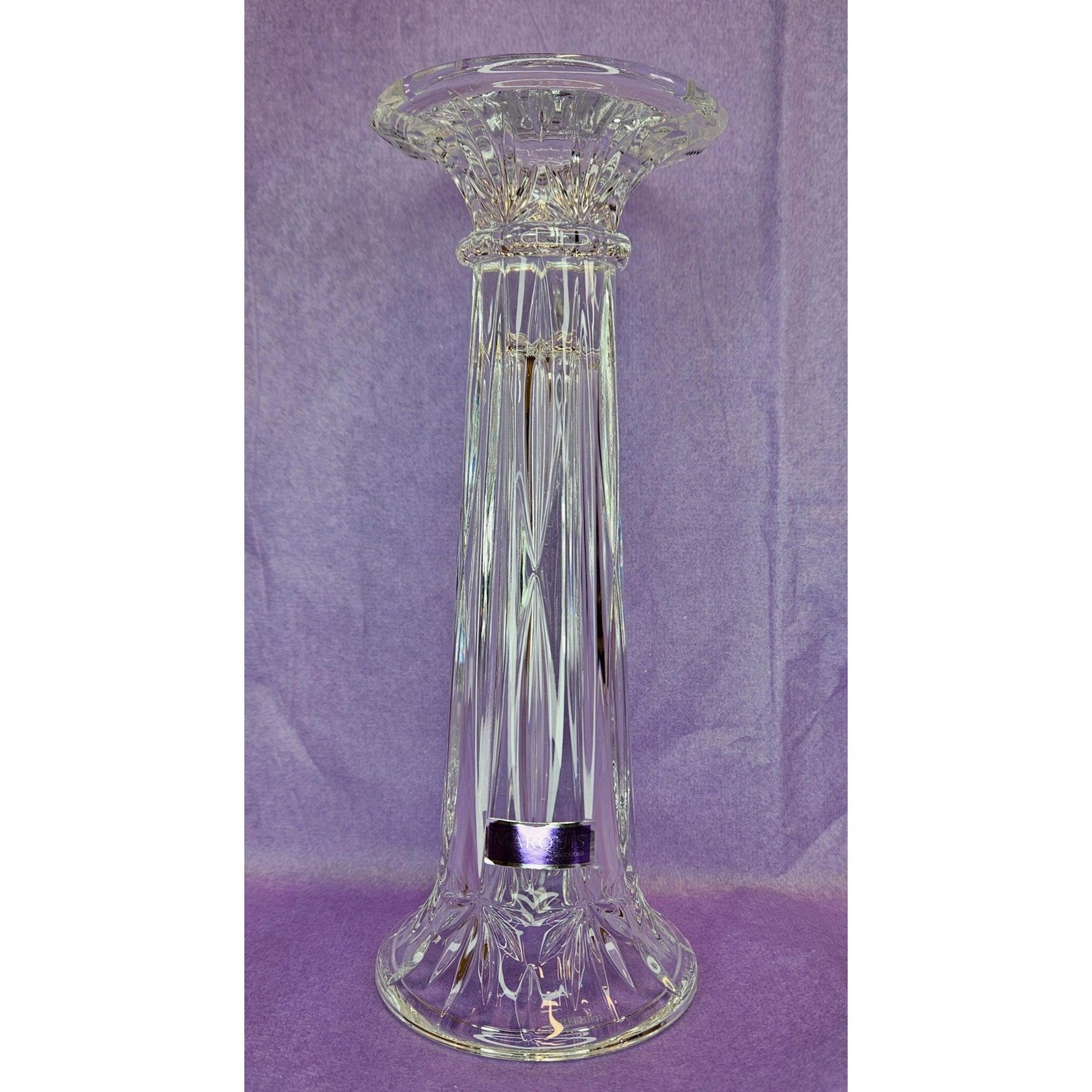 NIB/NWT Marquis By Waterford Bougeoir Dual Purpose Crystal Candlestick/Vase