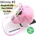 Minnie Baseball Cap, Masks, Bag Bundle