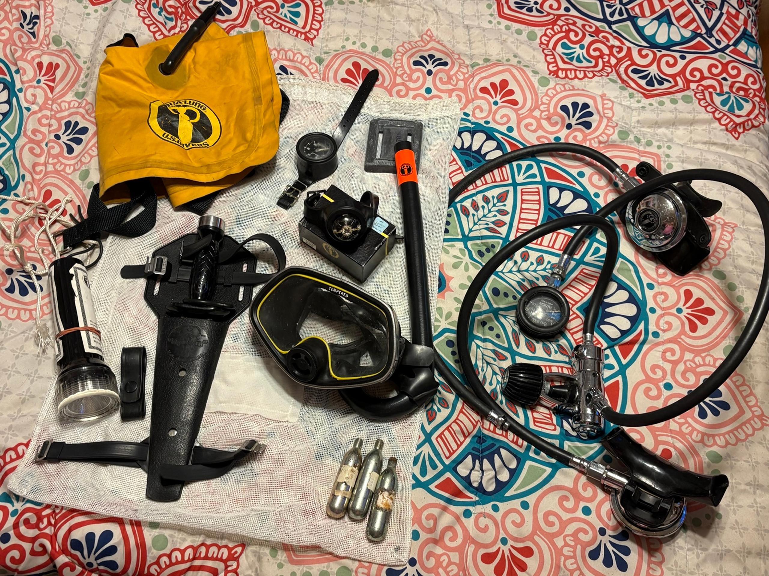 Aqua Lung Scuba Diving Gear