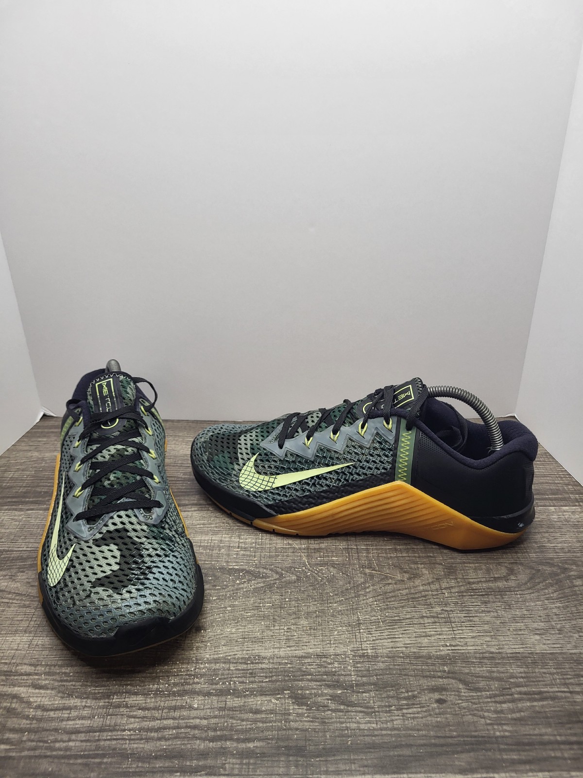 Nike Metcon 6 Shoes Mens Size 9.5 Training Gym CrossFit CK9388-032 Sneakers