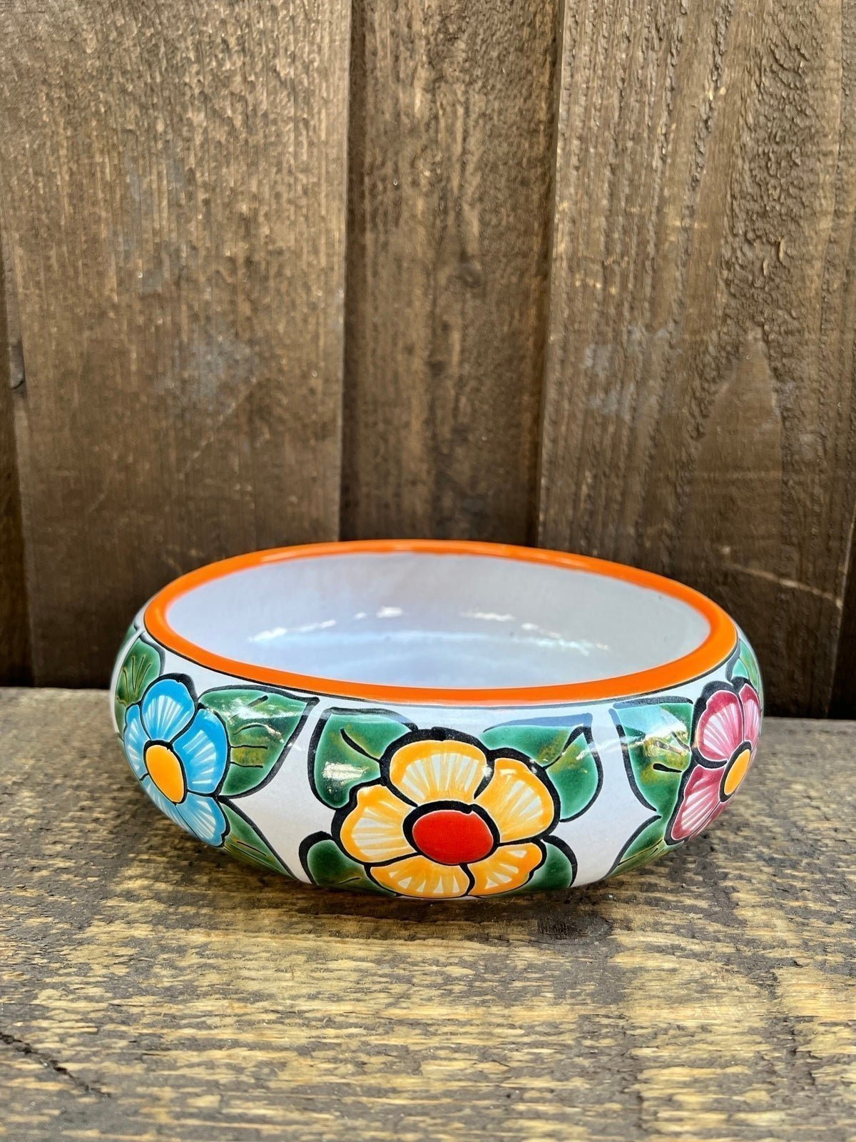 Mexican Talavera Planter, Pottery.