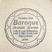 Baroque summer sun stoneware vintage