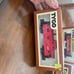 Vintage Tyco 327-10 HO Rock Island 8 Wheel Caboose, 341B gondola w/ pipes Union